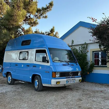 Rent A Blue Classics's Campervan Mb 100 For A Trip In Algarve Luxuszelt *