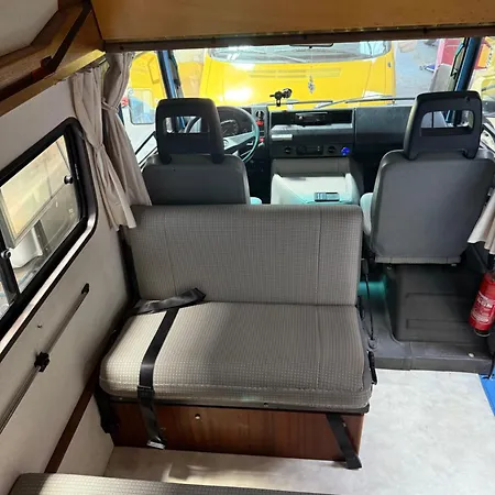Rent A Mercedes Mb100 Camper Van With Blue Classics *