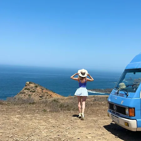 Rent A Blue Classics's Campervan Mb 100 For A Trip In Algarve Портиман